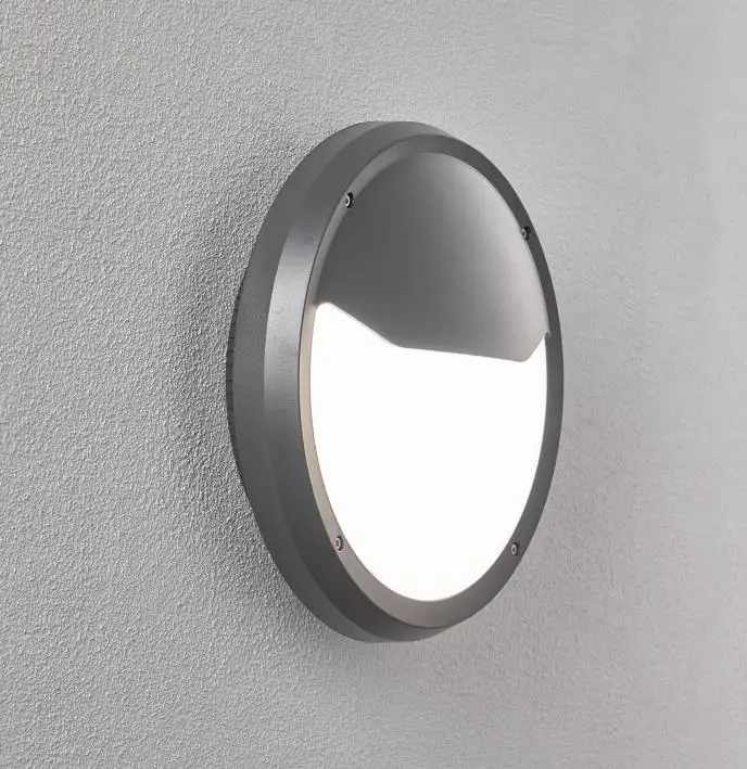 P3003-E27 IP65 Waterproof Outdoor Light CE Approved Halfmoon Eyelid Exterior Led Ceiling Wall Lamp WALL LIGHT WITH E27