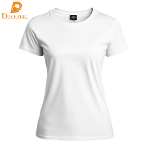 T-shirt da donna girocollo slim fit personalizzabile con logo 2025, a manica corta, in morbido cotone puro premium, per abbigliamento casual femminile - Product Image 6