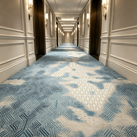 Tapis muraux de luxe en nylon imprimé, fabriqués à la machine, lavables, pour usage domestique et hôtelier, idéaux pour les chambres d'hôtel 5 étoiles, les couloirs et les salles de banquet.