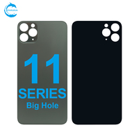 STAROZON Verre arrière à grande ouverture pour iPhone 11 Pro Max – Remplacement sans démontage de la caméra – Verre de réparation à large ouverture