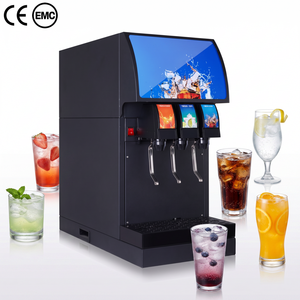 Máquina de Bebidas Carbonatadas de Acero Inoxidable de Grado Alimenticio, Duradera, con 3 Boquillas, para Agua Fría, Bebidas con Gas y Refrescos - Product Image 1