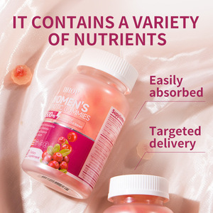 Complément alimentaire féminin en gommes à l'extrait naturel <span class=keywords><strong>de</strong></span> canneberge avec probiotiques et vitamines pour femmes, pour le nettoyage <span class=keywords><strong>de</strong></span> la vessie - Product Image 3