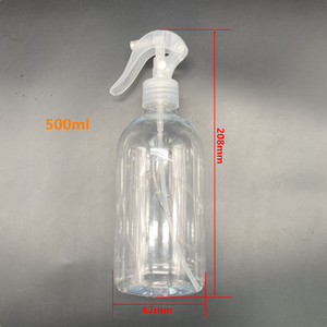 Thời Gian Ngắn Nhựa Trong Suốt Làm Sạch Fine Mist Hình Dạng Chuột Kích Hoạt Chai Xịt 500Ml <span class=keywords><strong>Mini</strong></span> Kích Hoạt Chai Xịt - Product Image 6