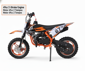 Prix direct usine Moto tout-terrain 49cc pour enfants, moto de motocross 2 temps, moto tout-terrain pour jeunes, 40-60 km/h -20 Livraison gratuite - Product Image 5