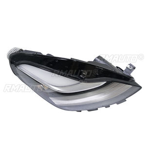 Pour Tesla Model 3 2017-2020 Model Y 2020 Ensemble de phares de voiture avec lentille LED Lampe de phare LH 1077371-10 RH 1077372-10 DHL - Product Image 4