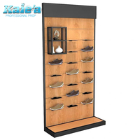 Présentoir mural de chaussures de sport, présentoir de chaussures de sport affichage de magasin de panneau mural pour magasin de fitness