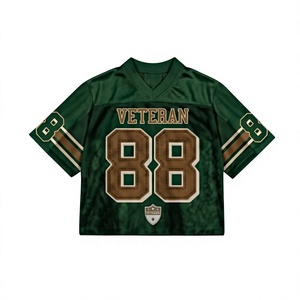 เสื้ออเมริกันฟุตบอลพิมพ์ลาย คอวี แขนสั้น ผ้าตาข่าย ทวิลล์ หมายเลขทีม 88 ระบายอากาศได้ดี ทรงปกติ ไซส์ผู้ใหญ่ สำหรับฤดูร้อน - Product Image 2