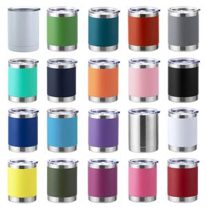 แก้วน้ำสแตนเลสสุญญากาศ 304 ขนาด 10 ออนซ์ สำหรับพิมพ์ลายแบบ Sublimation เคลือบสีฝุ่น เก็บอุณหภูมิ ใช้สำหรับกาแฟ น้ำดื่ม ขายส่ง - Product Image 5