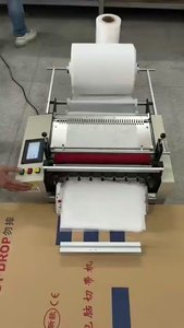 Máquina Automática <span class=keywords><strong>de</strong></span> <span class=keywords><strong>Corte</strong></span> <span class=keywords><strong>de</strong></span> Rollos <span class=keywords><strong>de</strong></span> Papel a Hojas <span class=keywords><strong>de</strong></span> 320 mm <span class=keywords><strong>de</strong></span> Ancho para Papel <span class=keywords><strong>de</strong></span> Aislamiento, Tela No Tejida, Poliéster - Product Image 4
