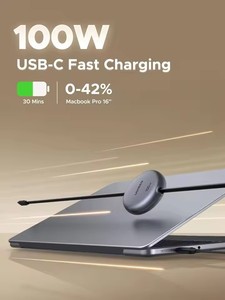 Câble USB-C rétractable UGREEN 100W, cordon de charge et de données USB-C pour <span class=keywords><strong>iPhone</strong></span> 17/16/<span class=keywords><strong>14</strong></span>, MacBook Pro/Air, Galaxy S25/S25/S24 - Product Image 5