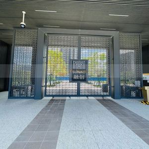 EX705 Modern Foldable Custom Stainless Steel Laser Cut Privacy Room Dividers - Product Image 5