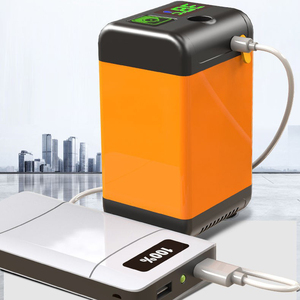 <span class=keywords><strong>Pompe</strong></span> de douche électrique portable étanche 9600 mAh pour camping en extérieur, randonnée, voyage, plage, arrosage des animaux et bain - Offre Spéciale - Product Image 4