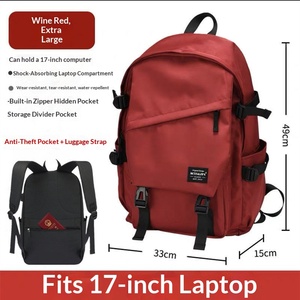 Sac à dos scolaire pour collégiens, nouveau style, pour lycéens et étudiants, unisexe, grande capacité, marque tendance - Product Image 6