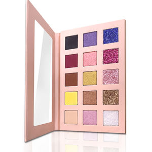 Paleta de sombras de ojos con logotipo personalizado, Etiqueta Privada, alta pigmentación, venta al por mayor, haga su propia paleta de sombras de ojos cuadrada de 9 colores DIY - Product Image 6