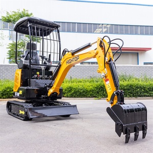 Mini Excavadora Zero Tail de 1.8 Toneladas HT18C, Excavadora Hidráulica de Orugas para Granja y Jardín - Product Image 3