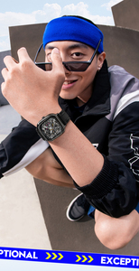 <span class=keywords><strong>Orologio</strong></span> <span class=keywords><strong>da</strong></span> Polso Personalizzato per Uomo, <span class=keywords><strong>Orologio</strong></span> Meccanico alla Moda con Cinturino in Gomma, <span class=keywords><strong>Orologio</strong></span> Sportivo <span class=keywords><strong>da</strong></span> Uomo - Product Image 4