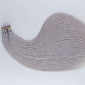 K.SWIGS Wholesale Chinese Keratin I Tip Human <b>Hair</b> <b>Extensions</b> Raw Virgin Double Drawn Remy Customized <b>Color</b> Top Grade Premium - Product Image 3