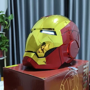 El Popular <span class=keywords><strong>Casco</strong></span> Inteligente Electrónico Warrior con Control por Voz - Se Desplega Automáticamente y se Controla por Voz Accesorio Vestible. - Product Image 2