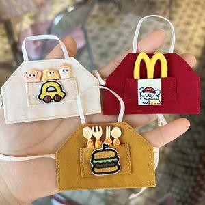 17cm dibujos animados Mini juguetes personalizables MIMIBOX algodón moda <span class=keywords><strong>muñecas</strong></span> y café delantales escala 1:3 Unisex 14 años y más - Product Image 1