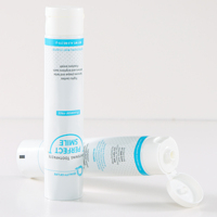 Tube en plastique souple personnalisé pour le dentifrice étiquette d'emballage en aluminium extrudé à l'air