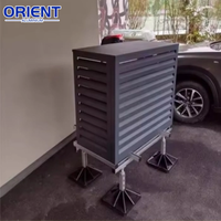 Maison Custom Made Split System Climatiseur Couvre Métal Décoratif Extérieur Ac Cover