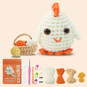 Juguetes de peluche de Pascua <span class=keywords><strong>para</strong></span> niños, cesta de huevos, decoración, patrón de ganchillo, <span class=keywords><strong>Amigurumi</strong></span>, pollito, tejer, Kit Diy, costura <span class=keywords><strong>para</strong></span> <span class=keywords><strong>principiantes</strong></span> - Product Image 1