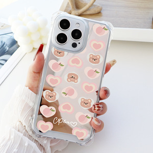 <span class=keywords><strong>Funda</strong></span> a prueba de golpes con estampado de espejo para <span class=keywords><strong>iPhone</strong></span> 16 pro STRAP Rope contraportada para <span class=keywords><strong>iPhone</strong></span> 16 Plus 15 pro Max hard PC LM011 - Product Image 5