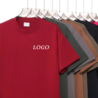 T-shirts personnalisés avec logo, transfert thermique, coton 200 g/m², coupe oversize, pour l'extérieur, OEM ODM, commande en gros