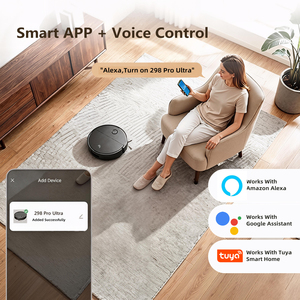 20Kpa Camera Integrated-line Laser Auto-washing and Auto-drying Rotating <b>Mop</b> Robot Vacuum With All-in-One Station - Product Image 4
