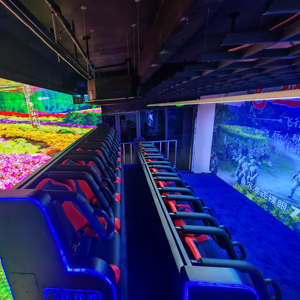 Bon frisson d'expérience de <span class=keywords><strong>la</strong></span> réalité virtuelle Immersive avec le <span class=keywords><strong>cinéma</strong></span> de vol du parc à thème 5D 7D de VR avec multi-sièges - Product Image 2