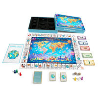Fabricant OEM de jeux de société sur mesure, usine d'impression, jeu de cartes personnalisé pour adultes, enfants et familles sur la finance et l'éducation financière
