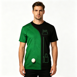 Camiseta de Billar con Estampado 3D S.Q.F, Unisex, Informal, Deportiva, de Verano, Regalo para Fanáticos del Billar y el Snooker, con Logotipo Personalizado - Product Image 6