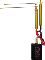 Detector de metales dorado Pro 1200M/3937FT, buscador de oro, buscador de metales subterráneo con caja de transporte