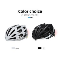 Casco de Ciclismo de Carretera Moon Brand con Sistema de Protección MIPS, Certificado CPSC y CE, LED Inteligente, Cierre de Gancho y Bucle, Resistente al Viento e Impermeable