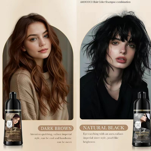 Shampoo Colorante <span class=keywords><strong>per</strong></span> <span class=keywords><strong>Capelli</strong></span> a Base di Erbe, Naturale, Permanente, Organico, Ipoallergenico, <span class=keywords><strong>Tinta</strong></span> <span class=keywords><strong>per</strong></span> <span class=keywords><strong>Capelli</strong></span> con Etichetta Privata Cinese - Product Image 3