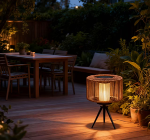 Lampada da Terra Solare per Esterni in Acciaio Inox Intrecciato a Mano con LED IP65 Resistente all'Acqua per Sentieri e Vialetti - Product Image 2