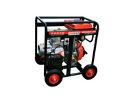 Pompa Air Mesin Diesel 6-inci 12.9HP Konstruksi Aluminium Alloy DN150 Ukuran Impor Start Manual/Listrik untuk Air Bersih