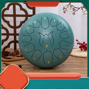 Tambor de Lengüetas de Acero de Alta Calidad de 12 Pulgadas y 13 Tonos, Instrumento de Percusión para Meditación, Yoga y Práctica Musical - Product Image 2