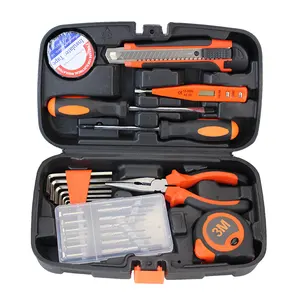 Kits d'outils ménagers multifonctions à prix d'usine boîte de Kit de matériel de réparation d'outils à main professionnels
