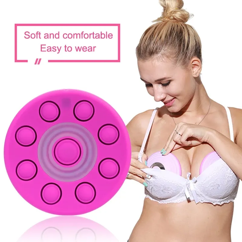 Meilleure vente Vibrateur électrique sans fil infrarouge pour le massage des seins Sexi Appareil de massage pour l'élargissement des seins