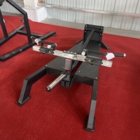 Máquina de remo inclinada con barra en T RLS Fitness para uso comercial y doméstico, con carga de placas, recargable
