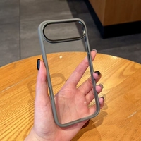 Penutup belakang pelindung anti guncangan transparan kristal kualitas tinggi baru untuk iPhone 17 Air Pro Max casing ponsel