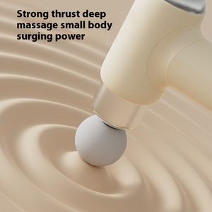 Massageador <span class=keywords><strong>Mini</strong></span> Fascial Gun para Relaxamento Muscular Profundo em Tamanho Pocket para Academia e Escritório - Product Image 3