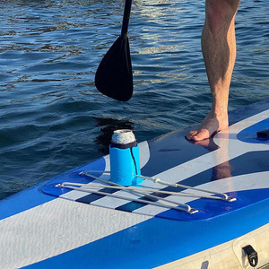 Support de boisson en silicone bleu pour planche à pagaie, kayak, planche de surf et sports nautiques - Idéal pour l'extérieur et les activités transfrontalières - Product Image 3