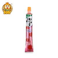 Vente de gros dentifrice aigre-fruité confiture gelée pudding bonbon liquide