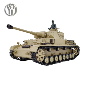 Modèle de char allemand <span class=keywords><strong>Panzer</strong></span> IV F2 type RC COOLBANK Modification 3859-1 à l'échelle 1/16 avec fumée IR+BB, télécommande 2,4 GHz, jouets pour enfants - Product Image 2