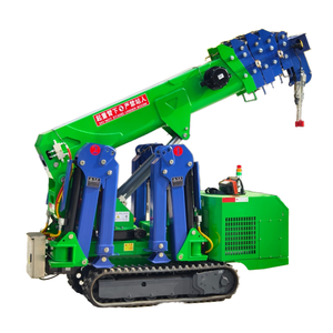 <span class=keywords><strong>Grue</strong></span> hydraulique <span class=keywords><strong>araignée</strong></span> LIYUE, mini, robuste, 5 tonnes, télécommande, d'<span class=keywords><strong>occasion</strong></span>, composant principal du moteur mobile, garantie 1 an - Product Image 1