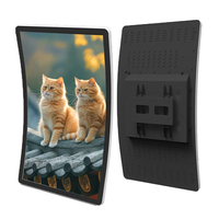 Pantalla curva montada en la pared de 32 pulgadas con pantalla táctil capacitiva 4K Monitor de juego de computadora para juegos de negocios