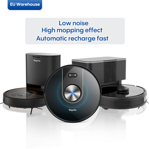 Aspiradora Robótica Bagotte con Autovaciado, 5000Pa, Húmedo y Seco, para Uso Doméstico y Hotelero, Control por Aplicación, Eliminación Automática de Suciedad - Product Image 2