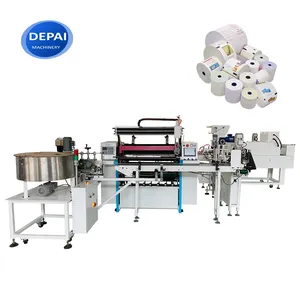 Fully automatic computer bill thermal paper slitting rewinding machine with low price